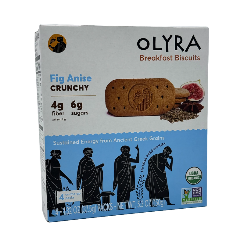 Olyra Crunchy Breakfast Biscuits, 5.3 oz