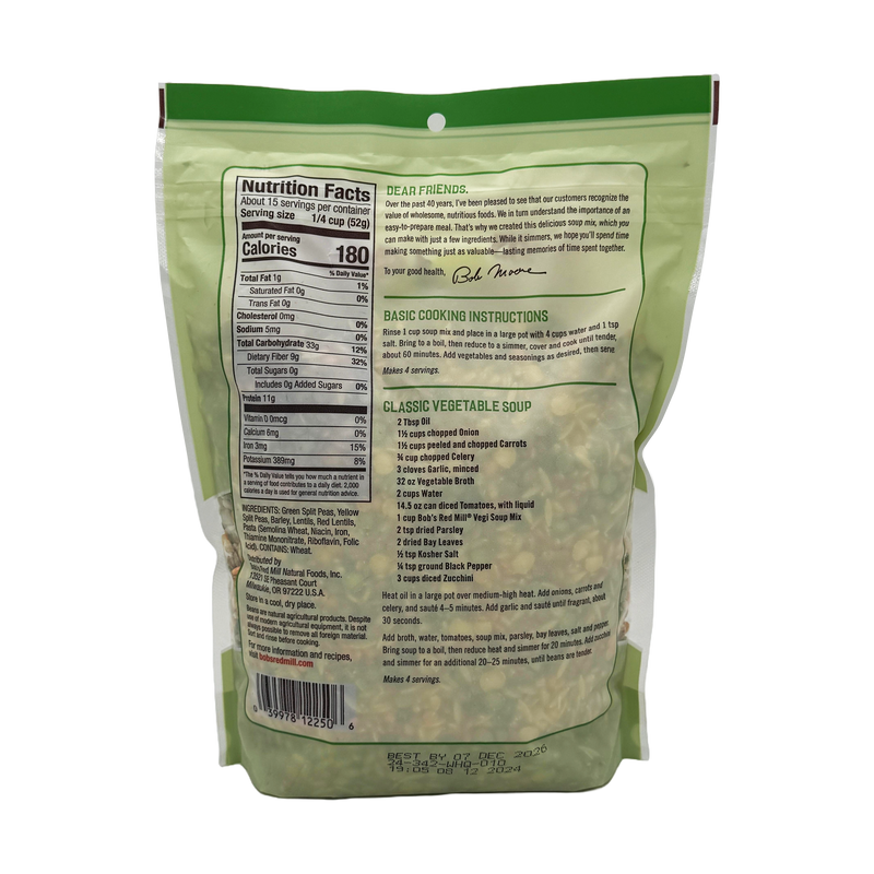 Bob's Red Mill Vegi Soup Mix 28 oz.