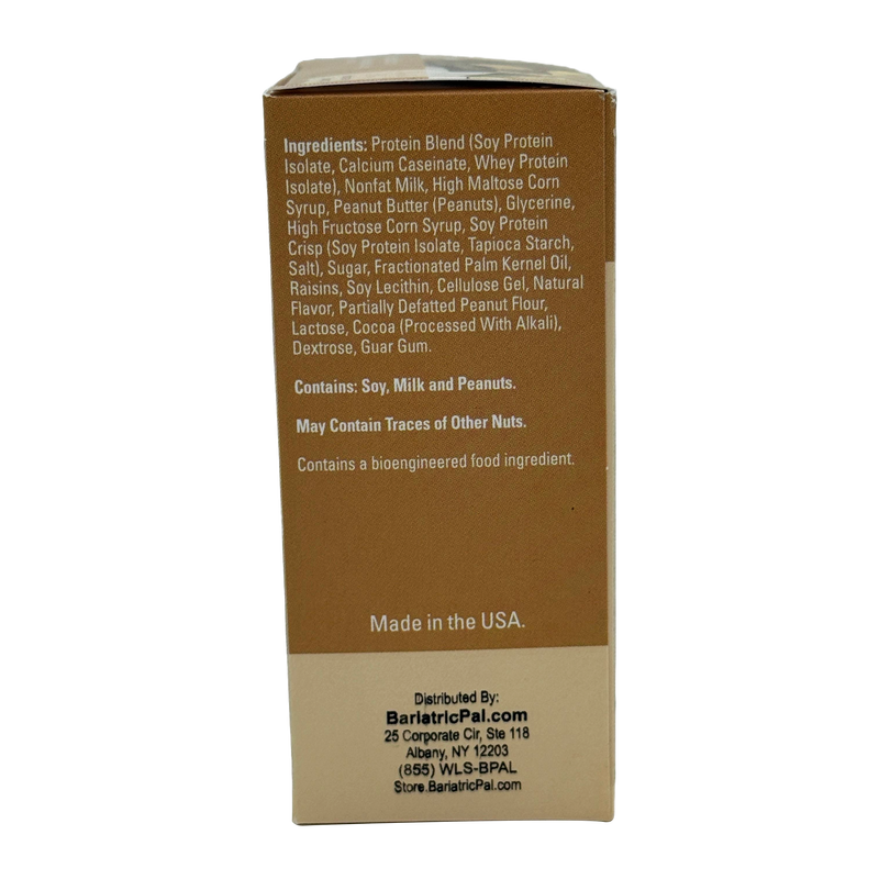 BariatricPal 10g Protein Snack Bars - Peanut Butter Crunch