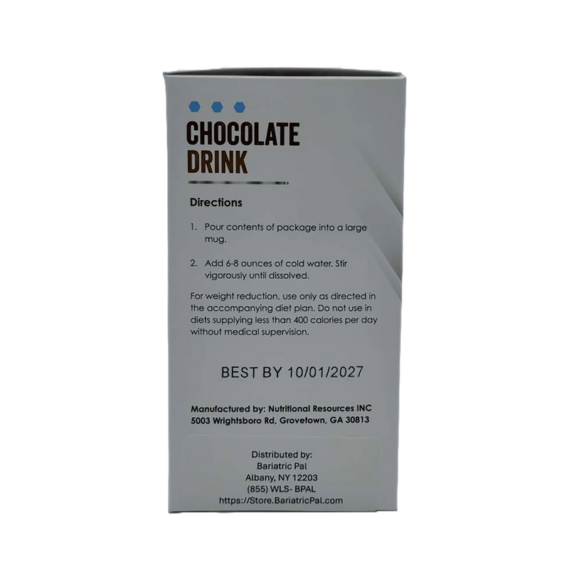 BariatricPal Instant Protein Drink - Chocolate