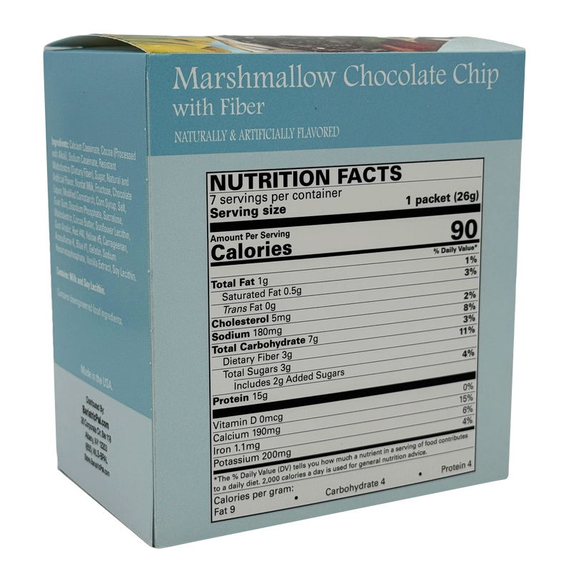 BariatricPal 15g Protein Pudding - Marshmallow Chocolate Chip with Fiber