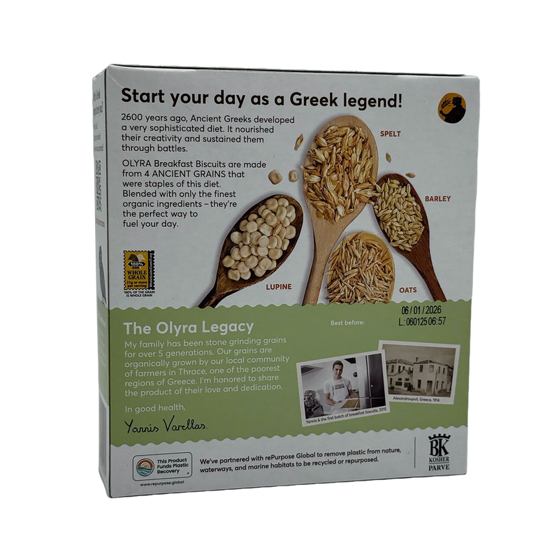 Olyra Crunchy Breakfast Biscuits, 5.3 oz