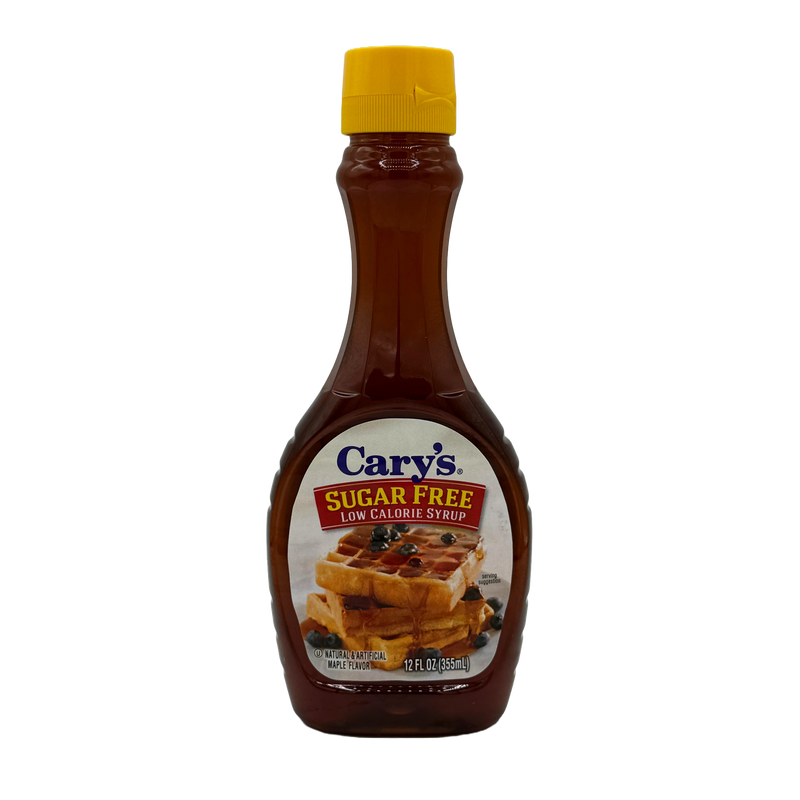 Cary's Sugar Free Low Calorie Syrup, Maple Flavored 12 fl oz