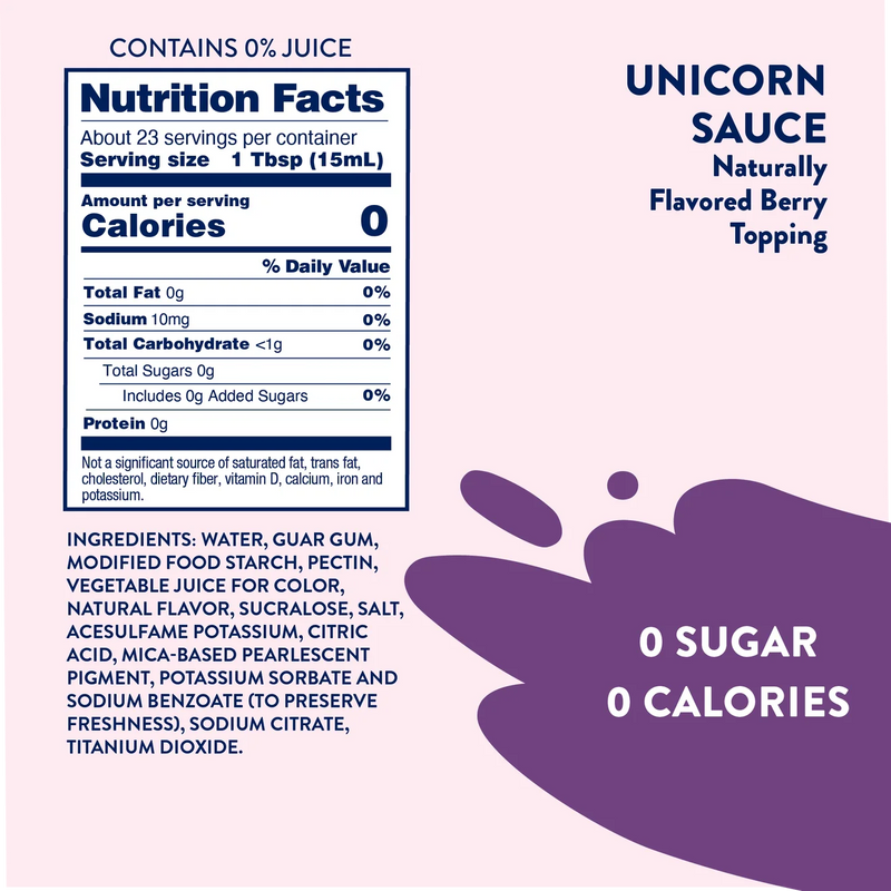 Jordan's Skinny Mixes Sugar Free Sauce Topping, 12 fl oz