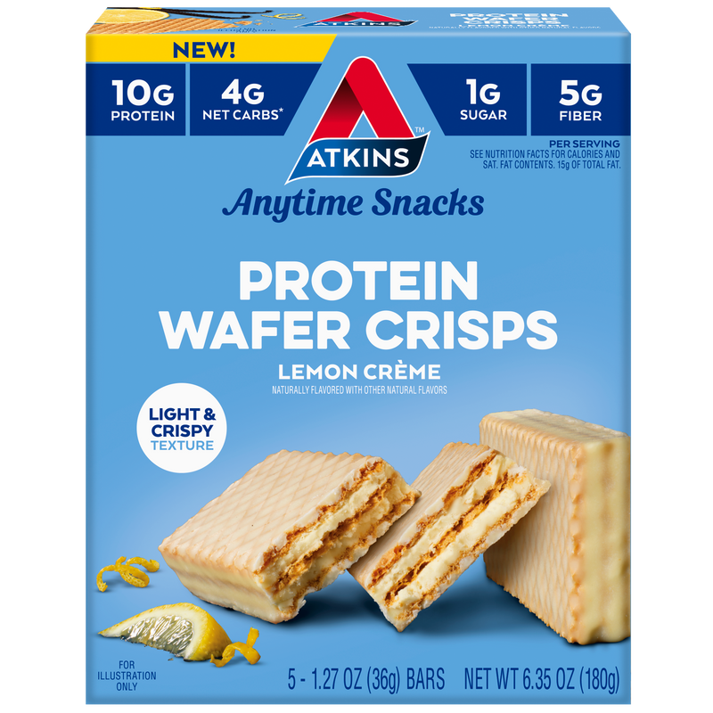 Atkins Nutritionals Protein Wafer Crisps 5 bars