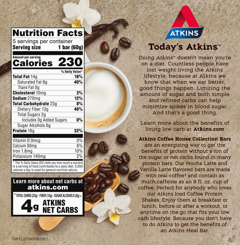 Atkins Nutritionals Meal Bars (5 bars)