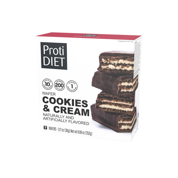 Proti Diet 10g Protein Wafer Bars - Cookies & Cream
