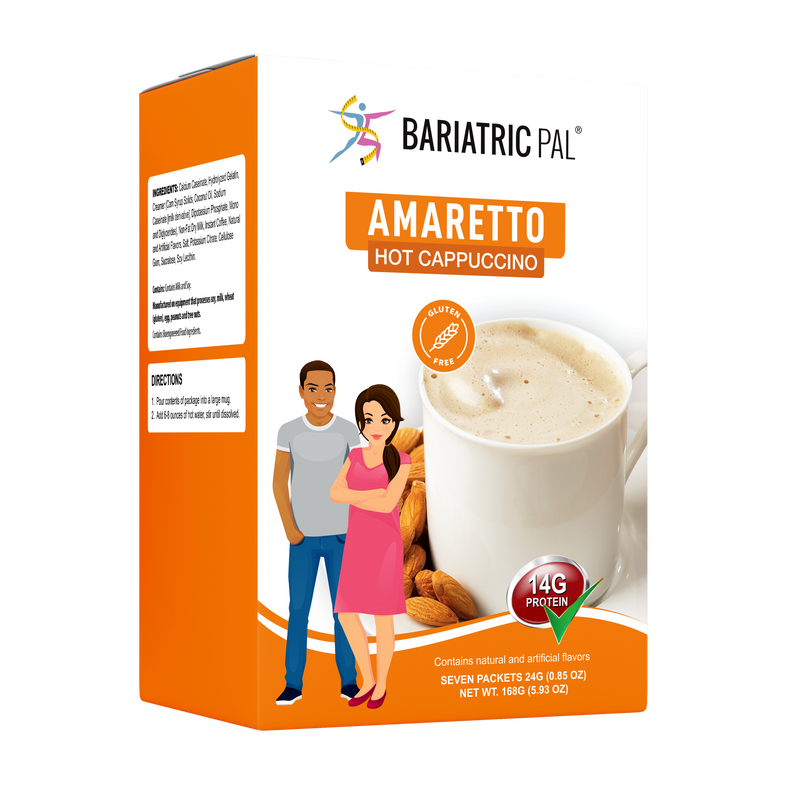 Bariatricpal Hot Cappuccino Protein Drink - Amaretto