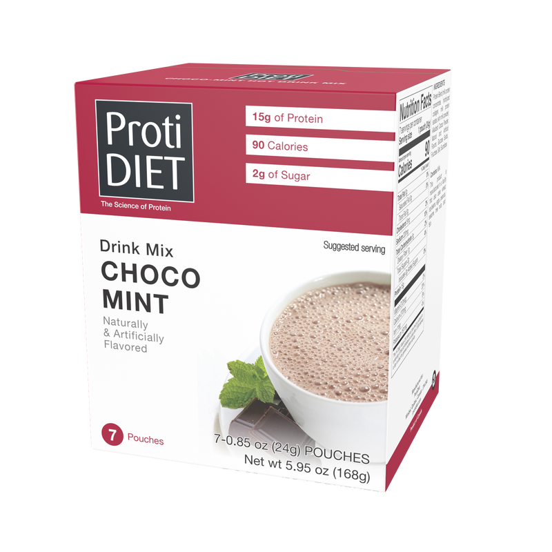 Proti Diet 15g Protein Hot Choco Mint Drink Mix