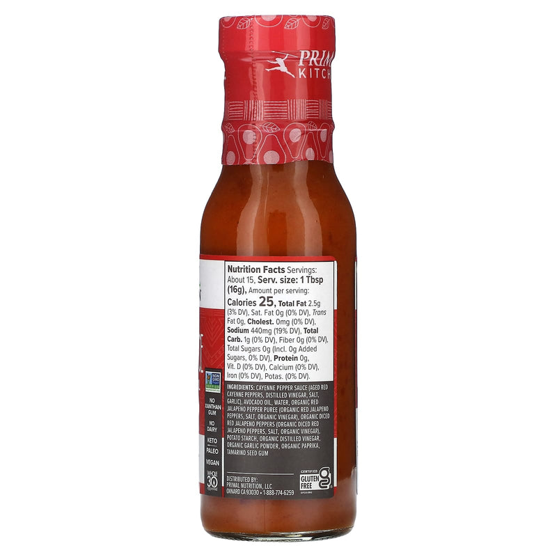 Primal Kitchen Buffalo Sauce, 8.5 fl oz