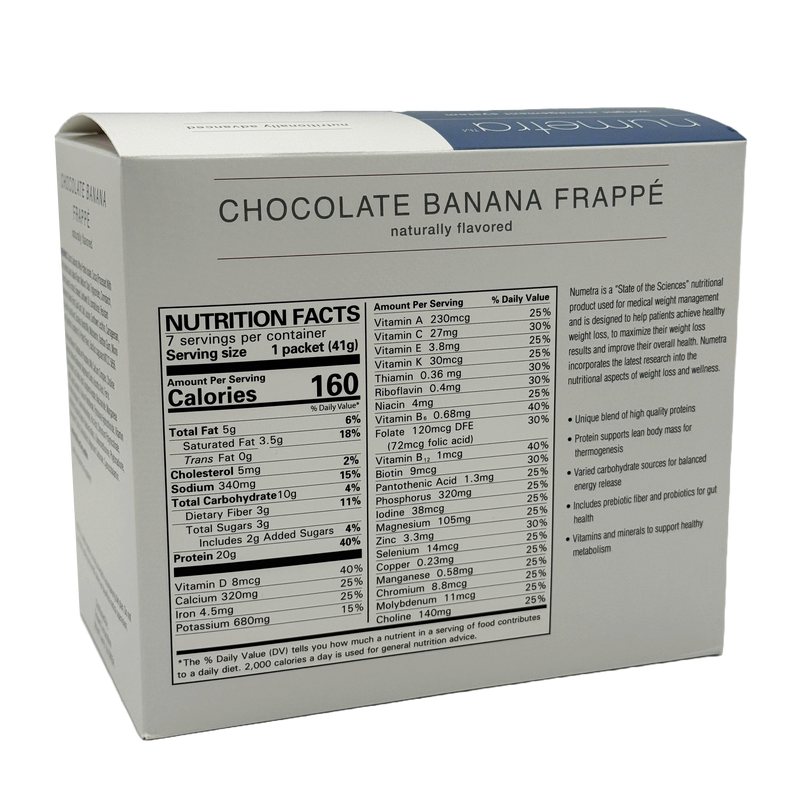 Numetra 20g Protein Frappe