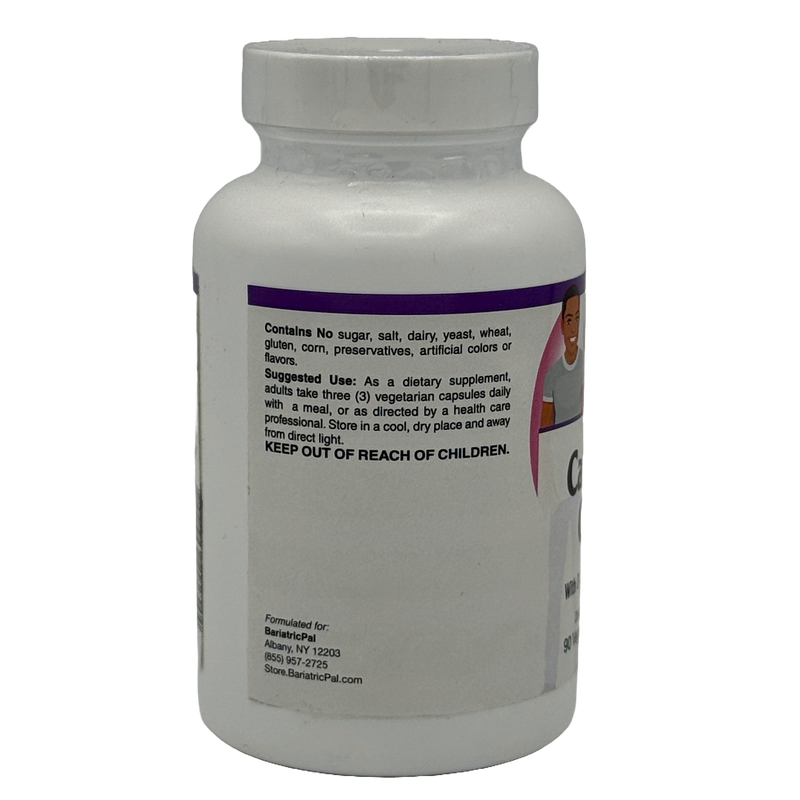 BariatricPal Calcium & Magnesium Vegetarian Capsules with D3, K2, and Boron