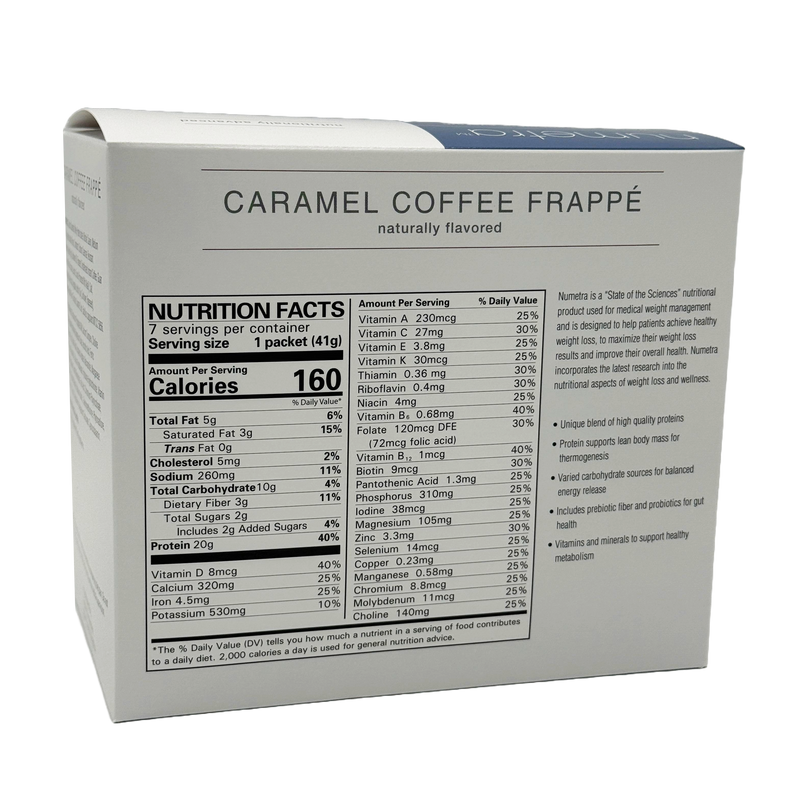 Numetra 20g Protein Frappe