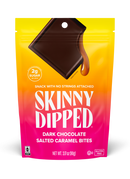 SkinnyDipped Bites - Dark Chocolate Salted Caramel Bites