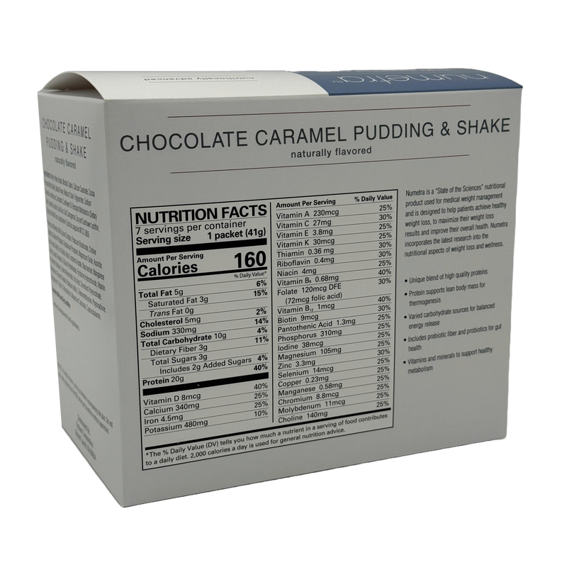 Numetra 20g Protein Pudding & Shakes