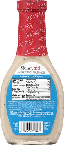 Skinnygirl Fat Free/Sugar Free Salad Dressing