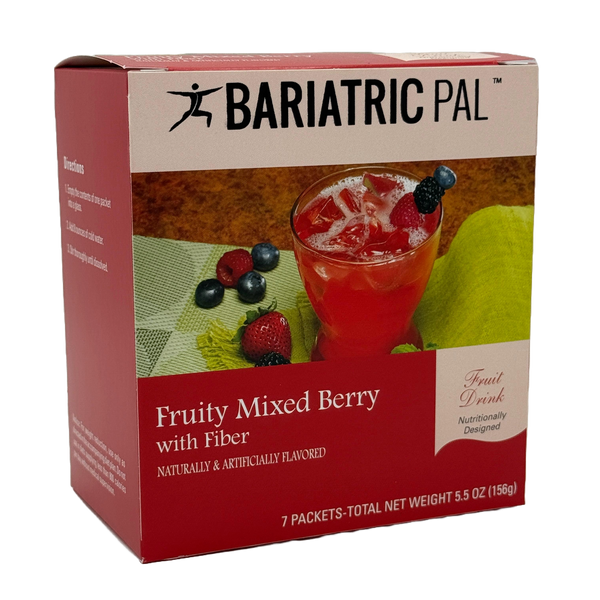 BariatricPal 15g Protein Fruit Drink - Fruity Mixed Berry (Aspartame-Free)