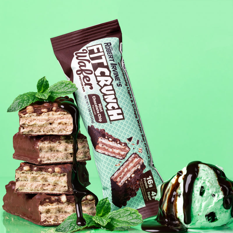 Robert Irvine's Fit Crunch Wafer Protein Bar