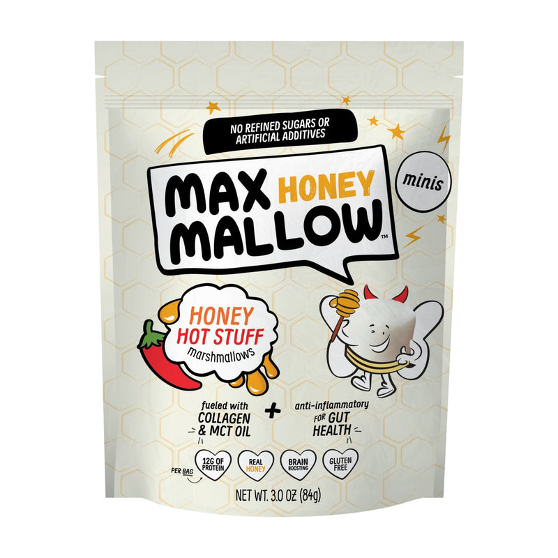 Know Brainer Foods Max Honey Mallow Sugar Free Mini Marshmallows, 3 oz