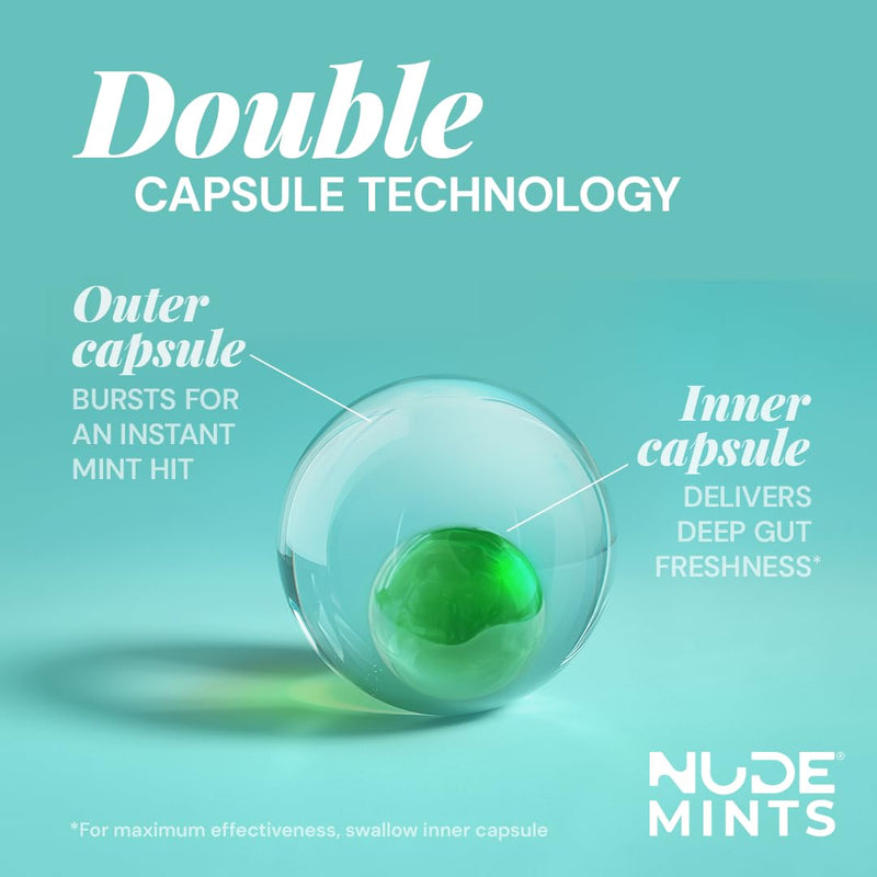 Breath + Gut Mints For Gut Healthy by NUDE - Fusion