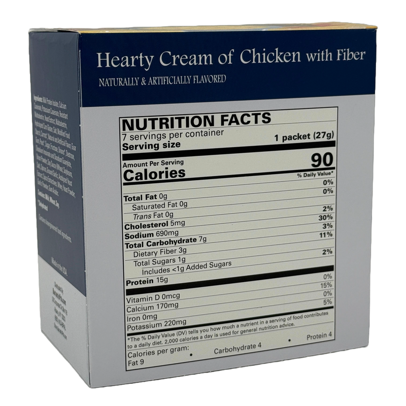 BariatricPal 15g Protein Soup - Hearty Cream of Chicken (Aspartame Free)