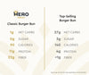 Hero Zero Net Carb Classic Burger Buns, 8 buns