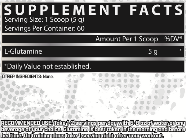 Nutrex Glutamine Pure, Unflavored
