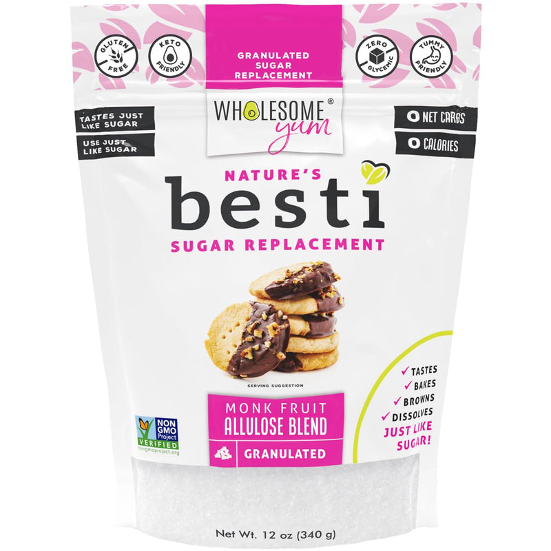 Wholesome Yum Besti Monk Fruit Allulose Blend - Granulated