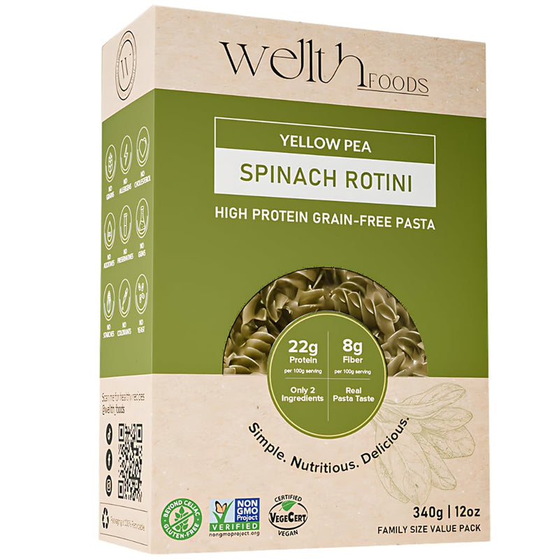 Wellth Foods High Protein Yellow Pea Pasta