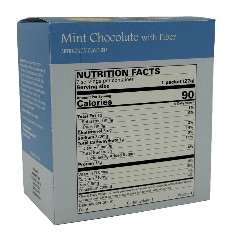 BariatricPal 15g Protein Pudding & Shake - Mint Chocolate