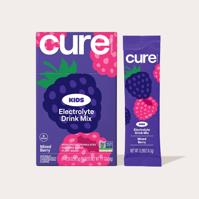 Cure Kids Hydration Electrolyte Drink Mix, 6ct