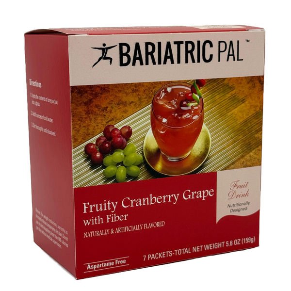 BariatricPal 15g Protein Fruit Drink - Fruity Cranberry Grape (Aspartame Free)