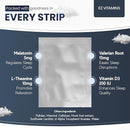 EZ VITAMINS Dissolvable Oral Sleep Strips - Fresh Mint