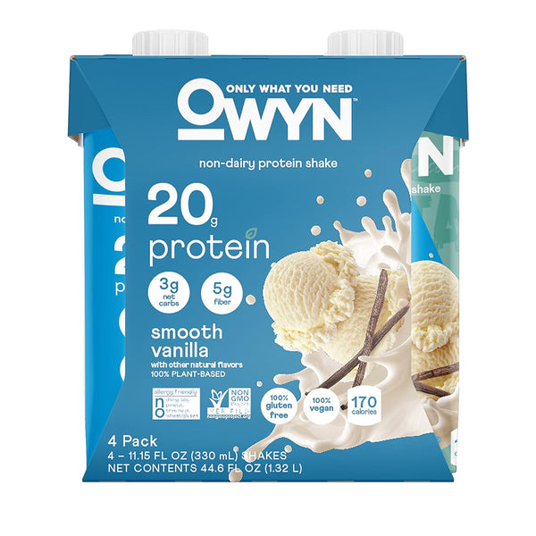 20g Non-Dairy Plant Protein Snack Shake by OWYN