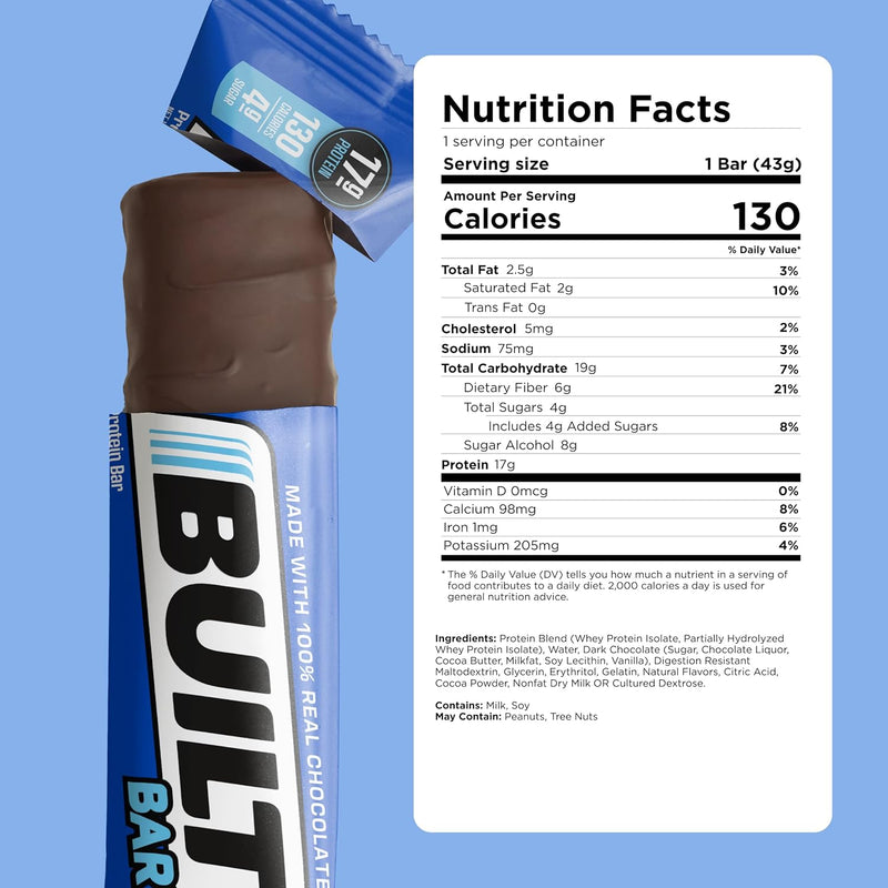 Built High Protein Bar - Cookies 'N Cream
