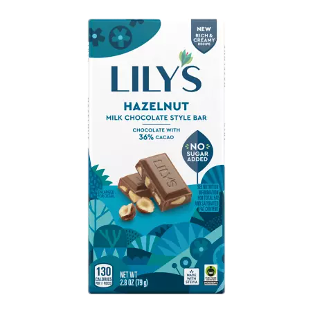 Lily's Sweets No Sugar Added 40% Milk Chocolate Style Bars