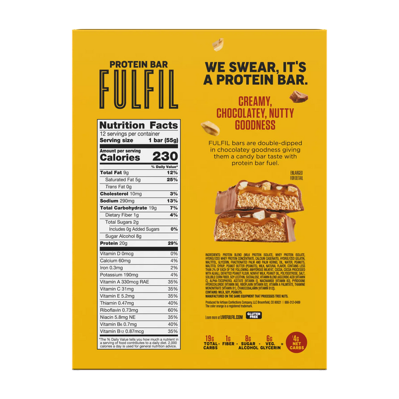 FULFIL Protein Bars, 1.94 oz