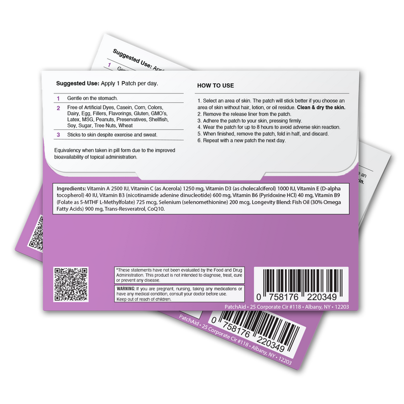 Mega Vitamin Patch Pack