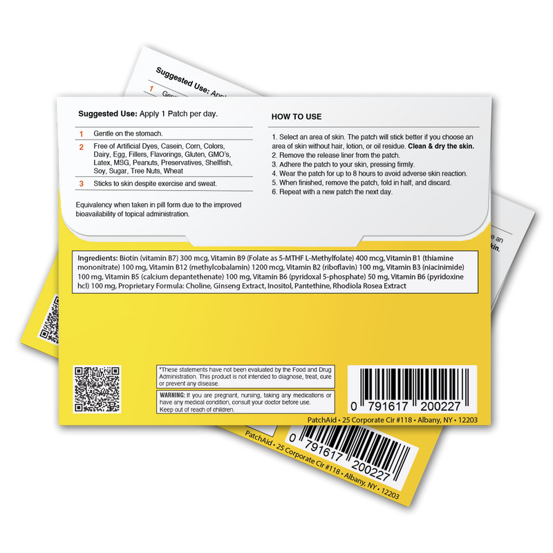 Mega Vitamin Patch Pack
