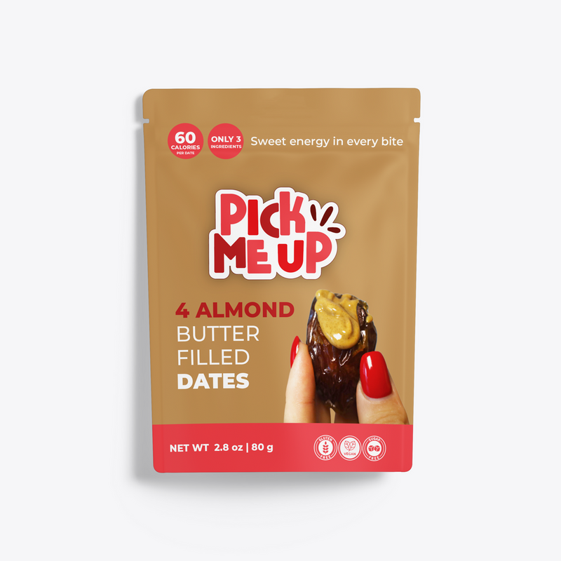 Pick Me Up Snacks Nut Butter Filled Dates, 2.8 oz