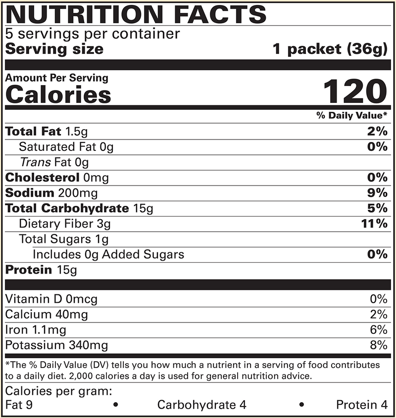 BariatricPal 15g Hot Breakfast - Maple & Brown Sugar Oatmeal (Aspartame Free)