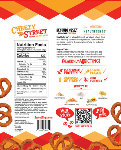 BeyondTwistz Low Carb Pretzels, 8 oz