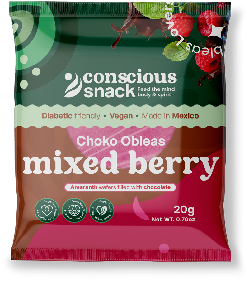 ConsciouSnack Obleas Amaranth Wafers by Snackever