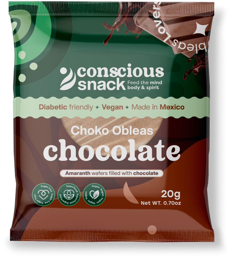 ConsciouSnack Obleas Amaranth Wafers by Snackever
