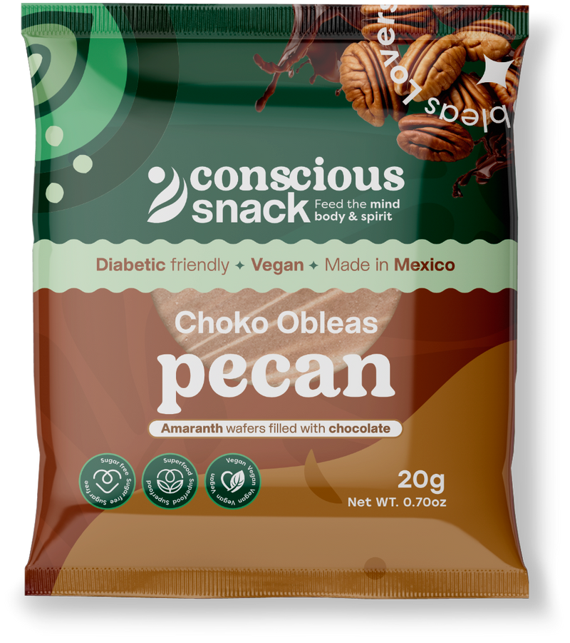 ConsciouSnack Obleas Amaranth Wafers by Snackever