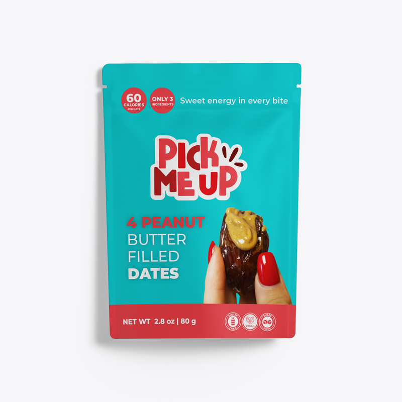 Pick Me Up Snacks Nut Butter Filled Dates, 2.8 oz