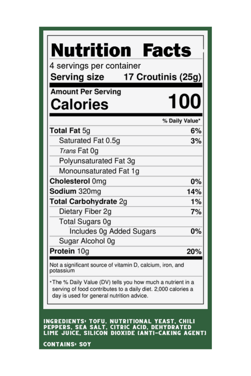 Croutinis High Protein Crouton Snack, 5oz