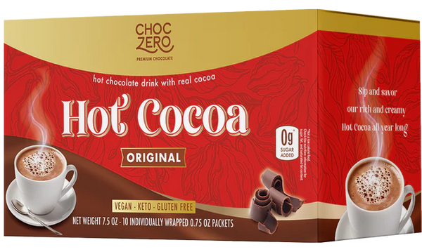 ChocZero Hot Cocoa , 7.5 oz (10 packets)