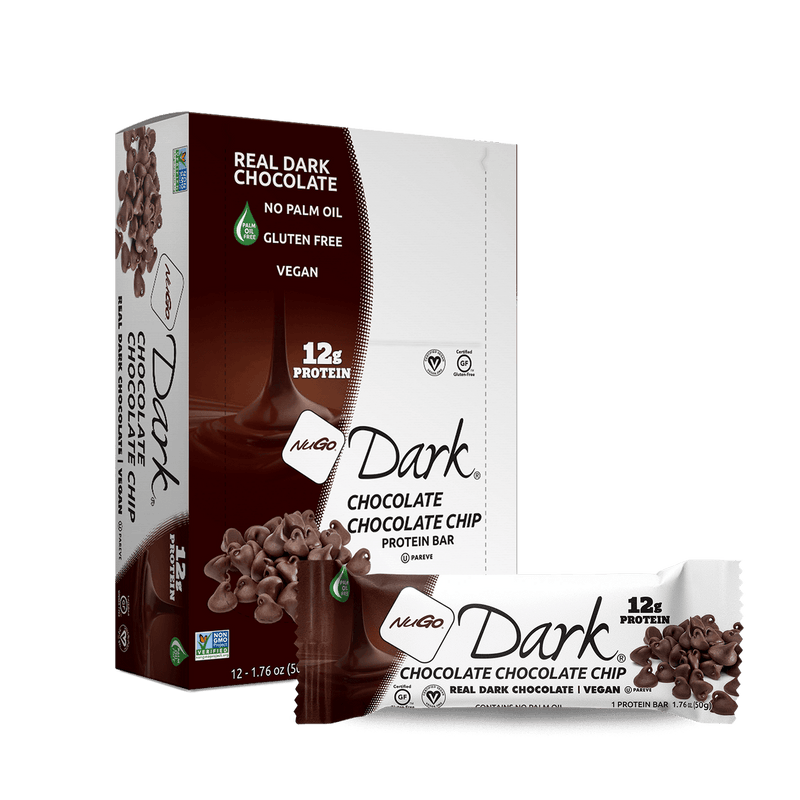 NuGo Dark Bars, 12 Bars