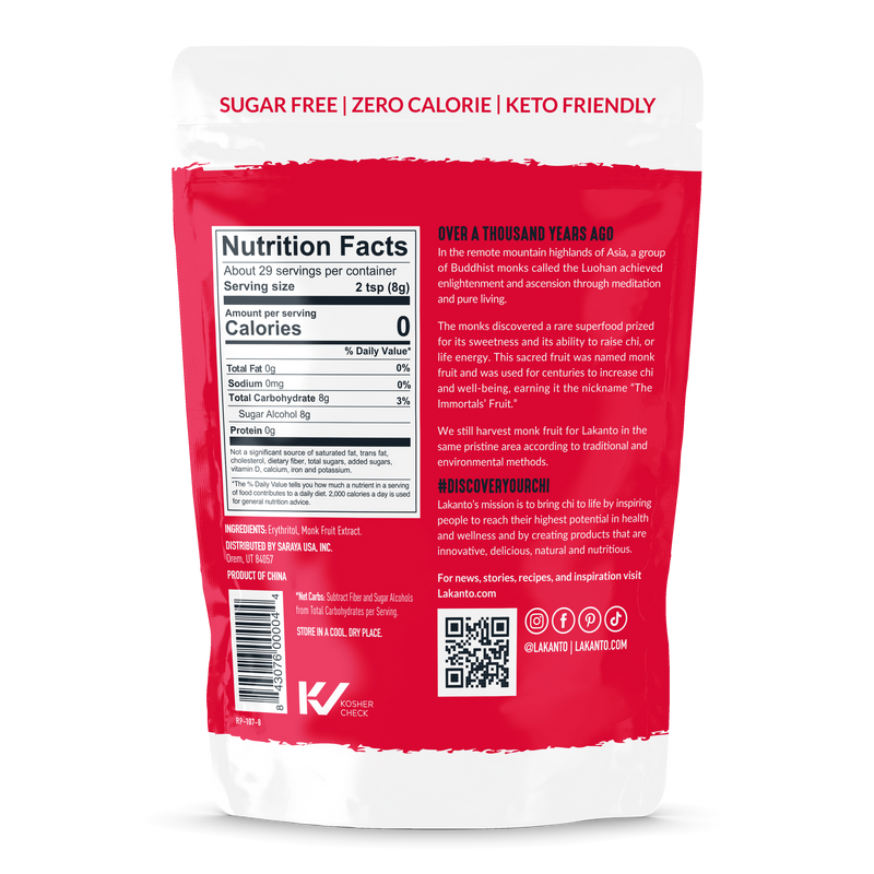 Lakanto Monkfruit Sweetener